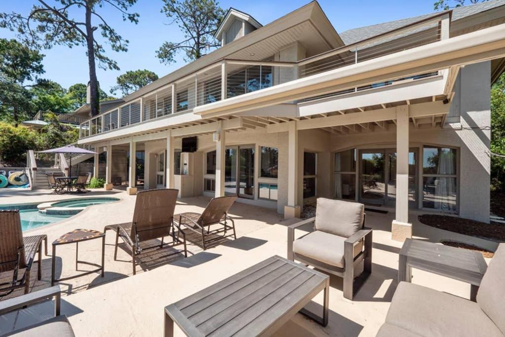 7 Black Duck - Top Notch Views & Amenities In A Private Oceanfront Oasis Hilton Head Island Bagian luar foto