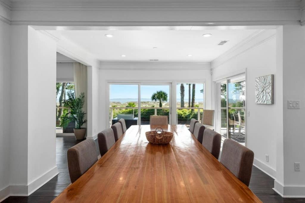 7 Black Duck - Top Notch Views & Amenities In A Private Oceanfront Oasis Hilton Head Island Bagian luar foto