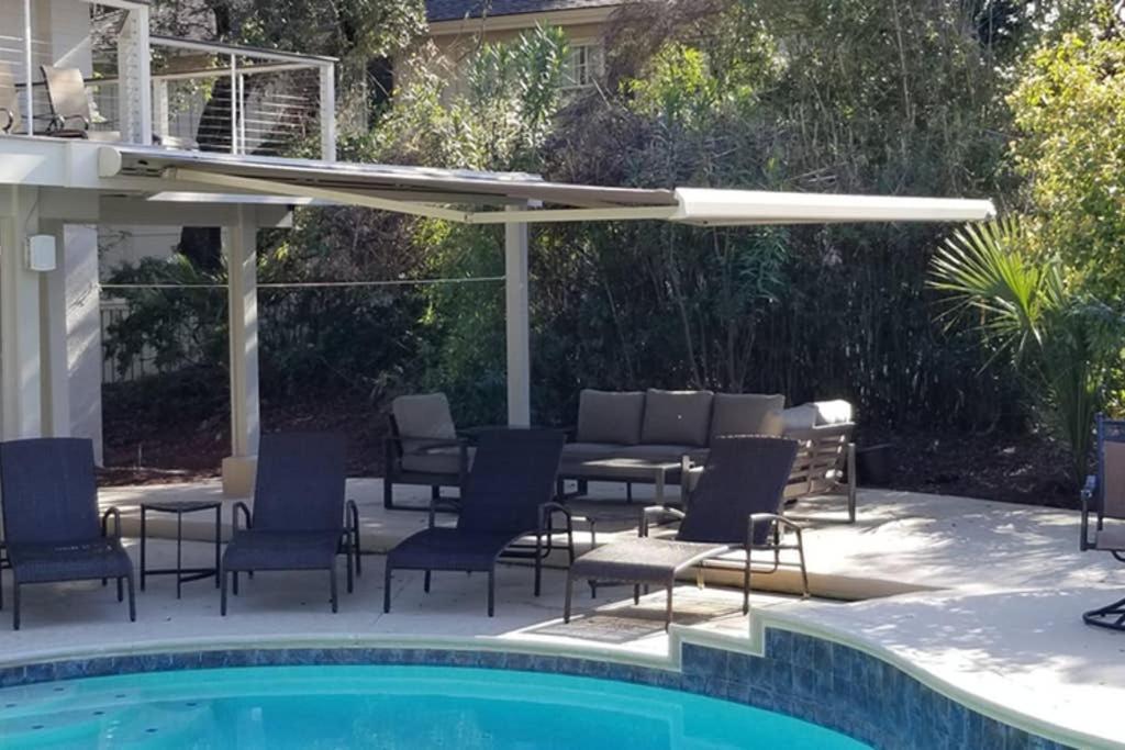 7 Black Duck - Top Notch Views & Amenities In A Private Oceanfront Oasis Hilton Head Island Bagian luar foto
