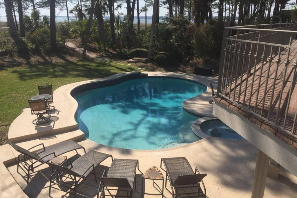 7 Black Duck - Top Notch Views & Amenities In A Private Oceanfront Oasis Hilton Head Island Bagian luar foto